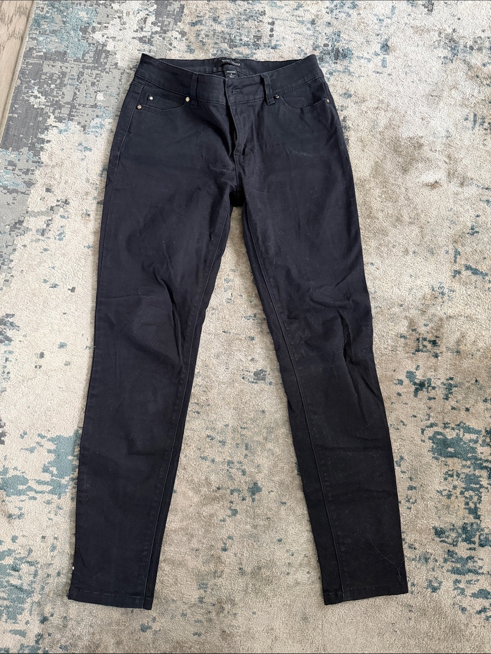 White House Black Market Black Ankle Jeans